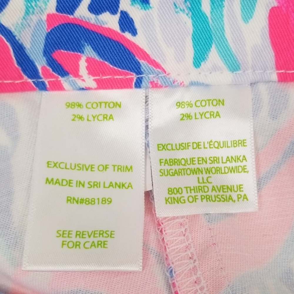 Lilly Pulitzer Hazelle Stretch Short in Cracked Up - Picture 4 of 5